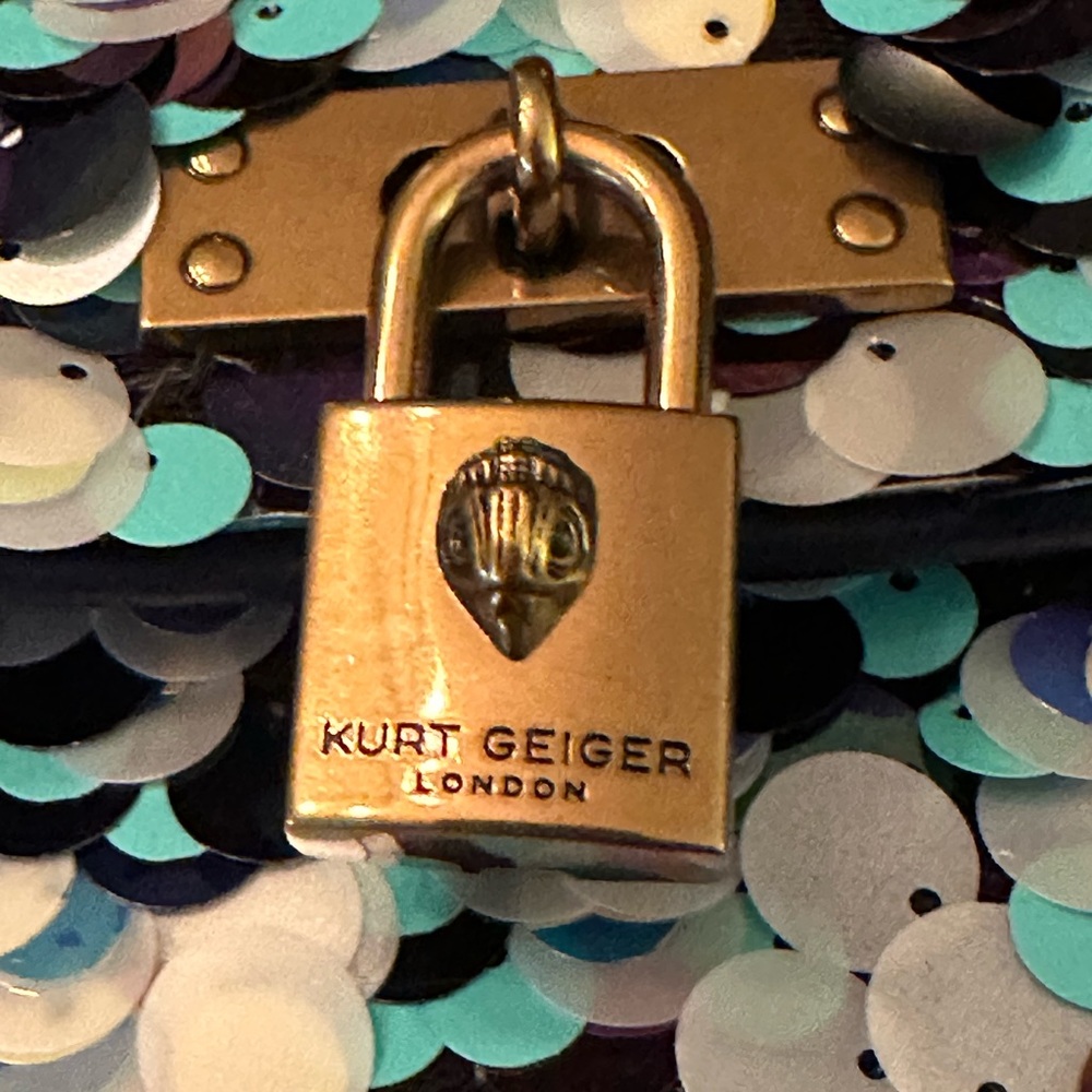 Kurt Geiger London Mini Brixton Sequin Crossbody Bag NWT and Dust Bag - Picture 5 of 11